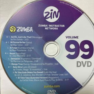 ズンバ(Zumba)のズンバ　ZIN99  DVD(その他)