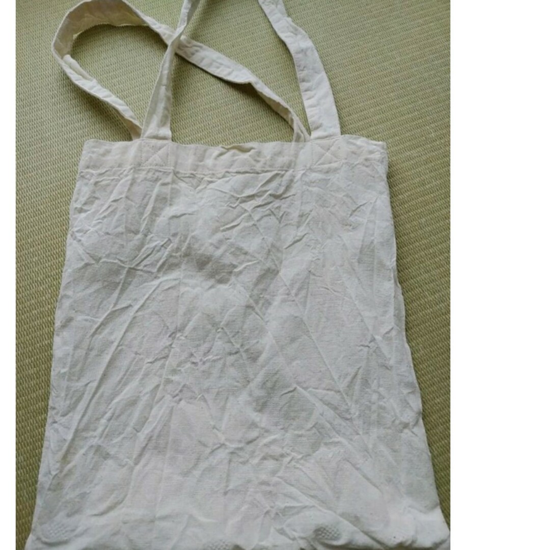 草木　ハンドメイド　手作り　染め物バック レディースのバッグ(エコバッグ)の商品写真