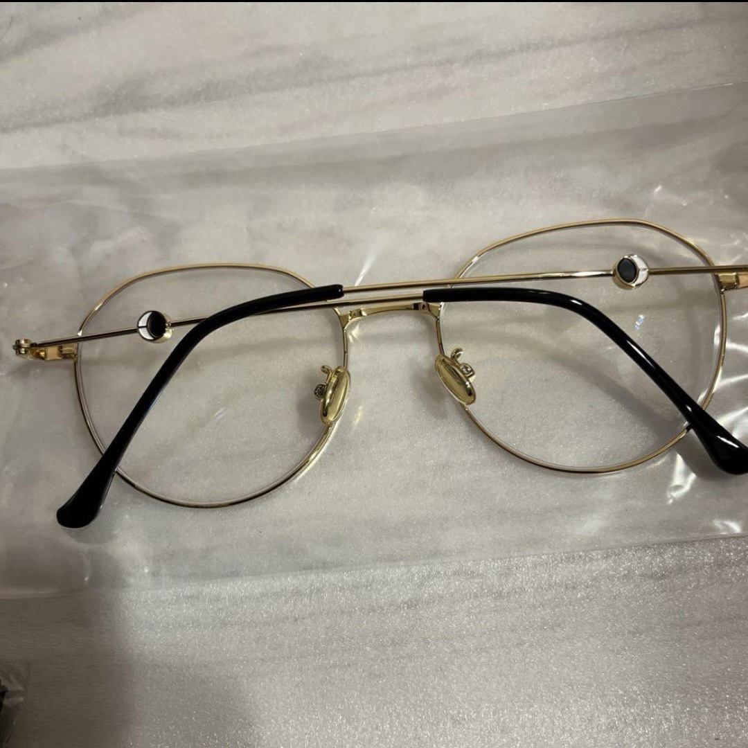 ブルーライトカットメガネ　ユニセックス レディースのファッション小物(サングラス/メガネ)の商品写真