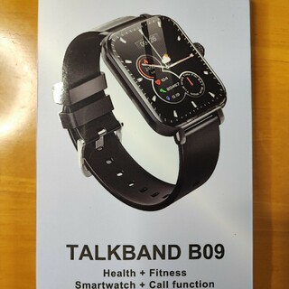スマートウォッチ　TALKBAND B09(腕時計(デジタル))
