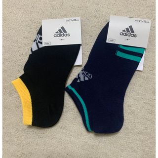 アディダス(adidas)のadidas 靴下　２足セット　キッズ(靴下/タイツ)