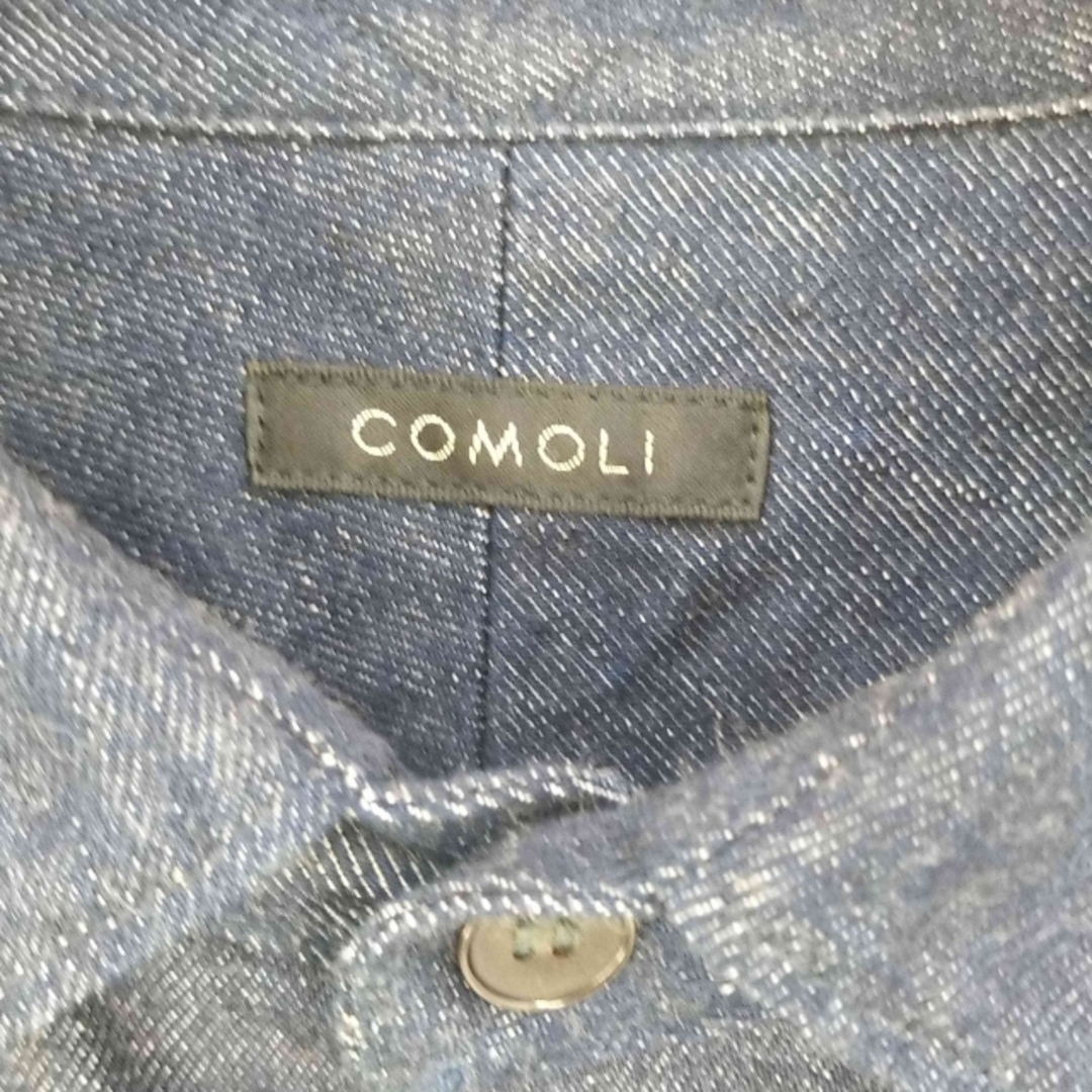 COMOLI(コモリ)のCOMOLI(コモリ) 8オンス ノンウォッシュデニム コモリシャツ メンズ メンズのトップス(その他)の商品写真