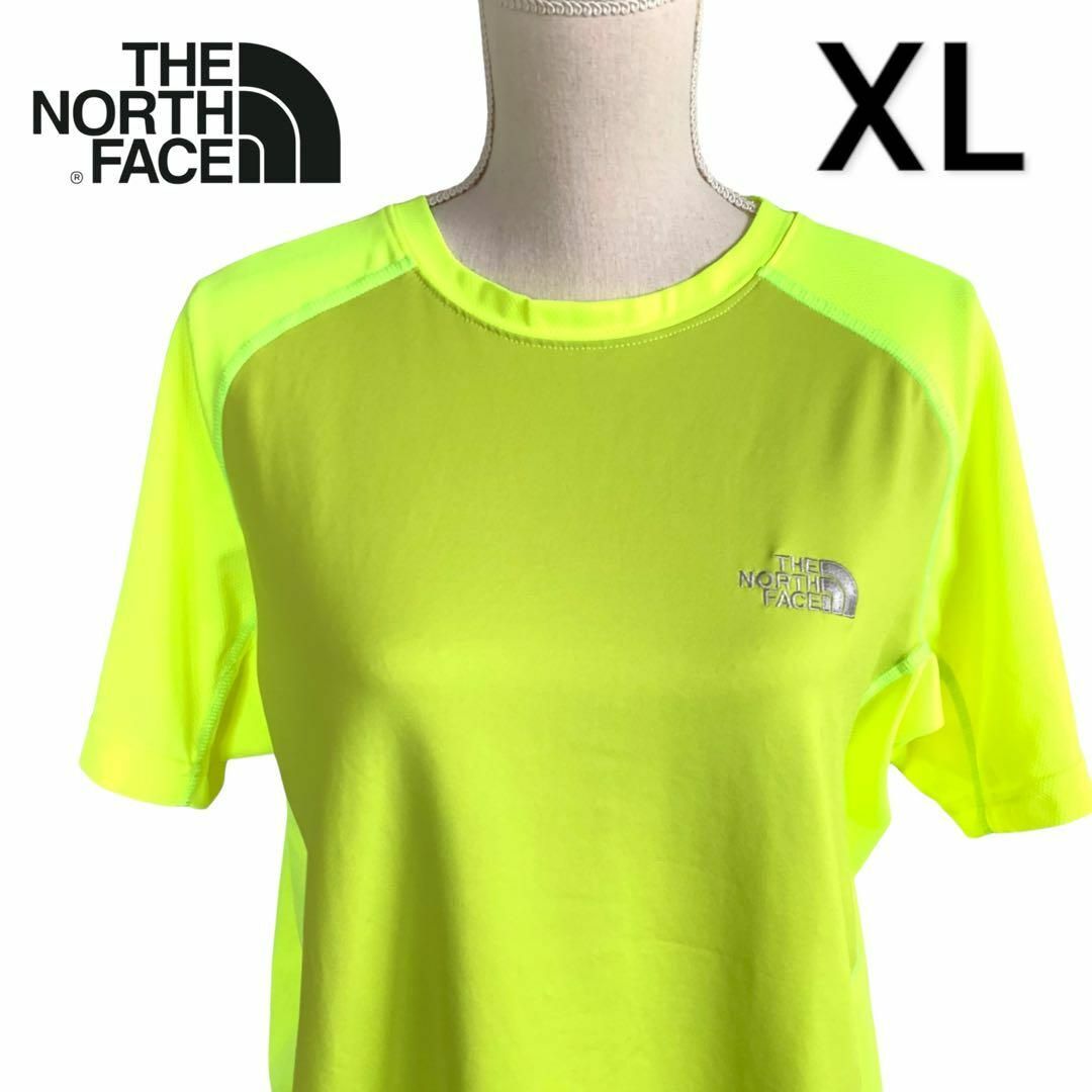 THE NORTH FACE(ザノースフェイス)のノースフェイス SUMMIT SERIES スポーツ Tシャツ メンズ XL 黄 メンズのトップス(Tシャツ/カットソー(半袖/袖なし))の商品写真