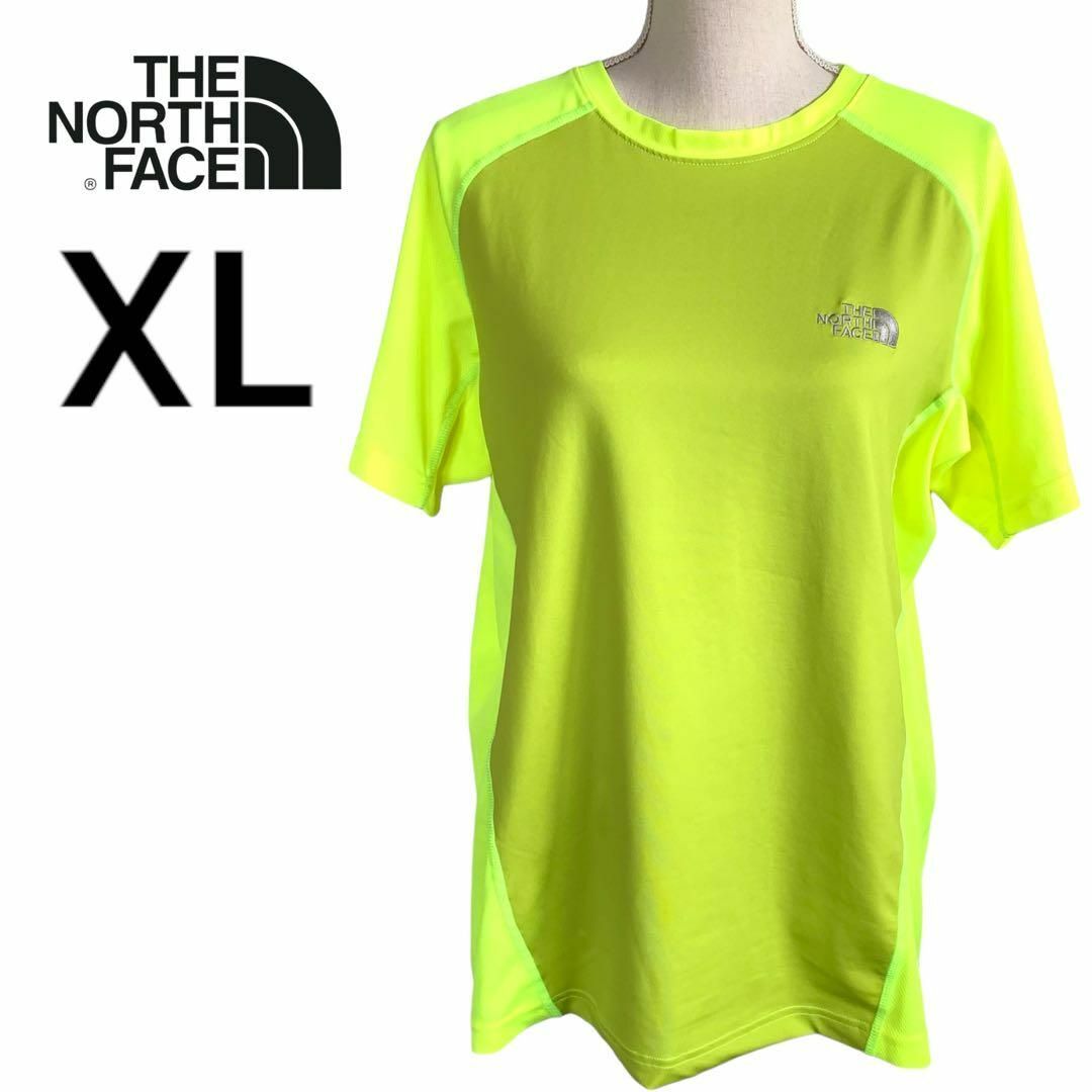 THE NORTH FACE(ザノースフェイス)のノースフェイス SUMMIT SERIES スポーツ Tシャツ メンズ XL 黄 メンズのトップス(Tシャツ/カットソー(半袖/袖なし))の商品写真