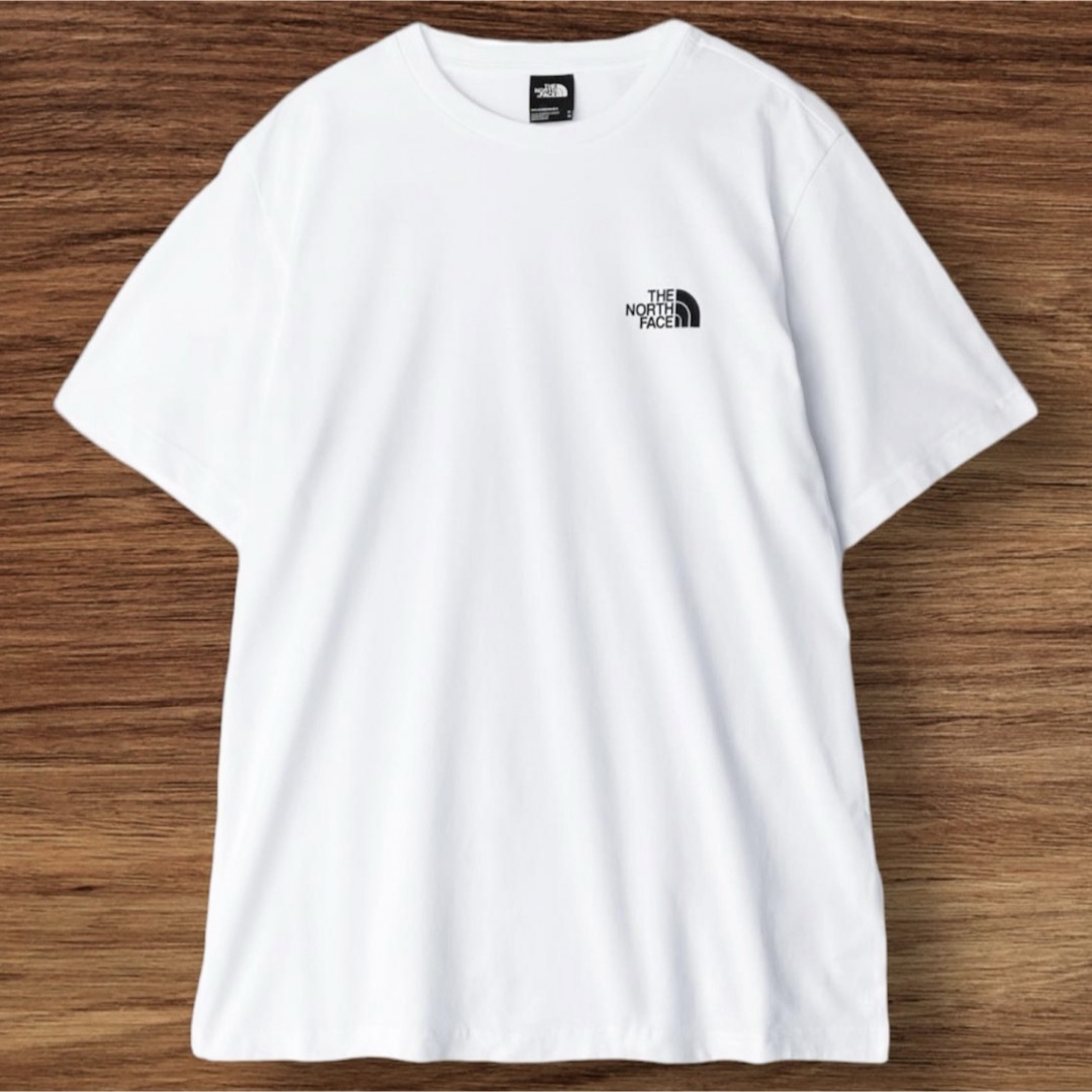 THE NORTH FACE(ザノースフェイス)のノースフェイス メンズ シンプル ドーム Tシャツ 半袖 コットン 白 3XL メンズのトップス(Tシャツ/カットソー(半袖/袖なし))の商品写真