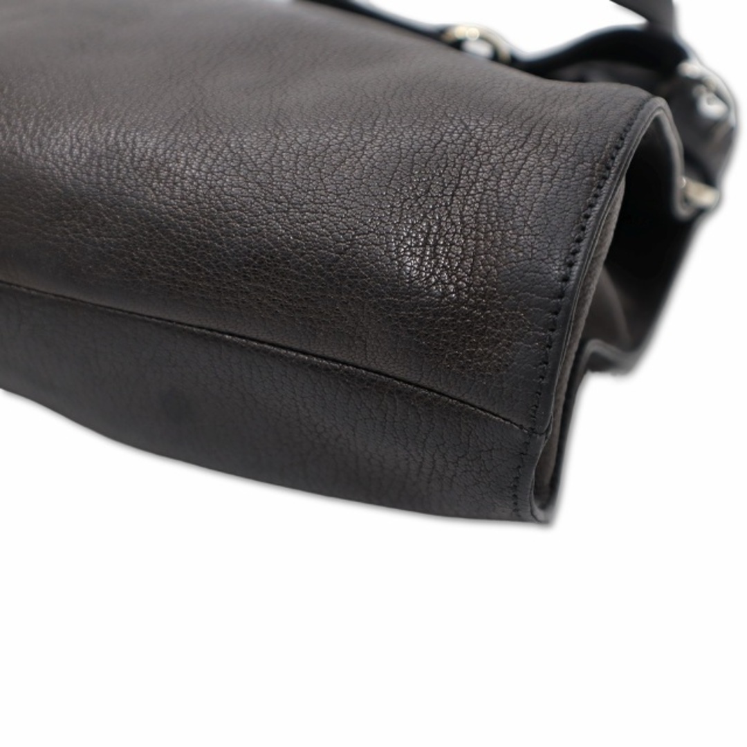 LOEWE(ロエベ)のロエベ スペイン製 スタッズ アナグラム レザー ワンショルダーバッグ ブラック レディースのバッグ(ショルダーバッグ)の商品写真