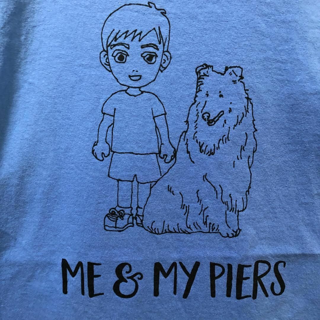 Hanes(ヘインズ)のMYPIERS コリー USA輸入 犬 イヌ オーバー Tシャツ メンズのトップス(Tシャツ/カットソー(半袖/袖なし))の商品写真