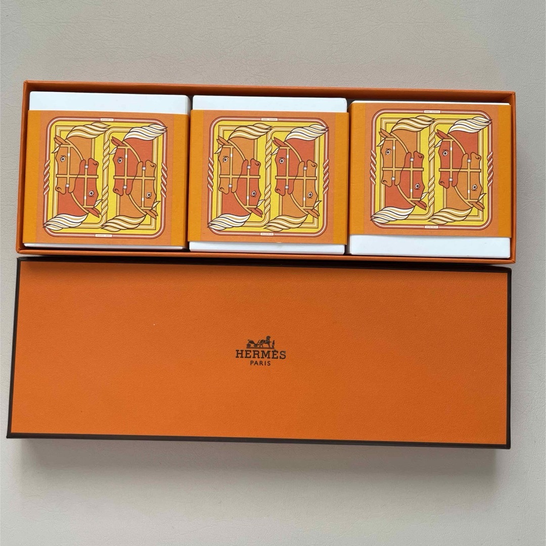 Hermes(エルメス)のエルメス石鹸 コスメ/美容のボディケア(ボディソープ/石鹸)の商品写真