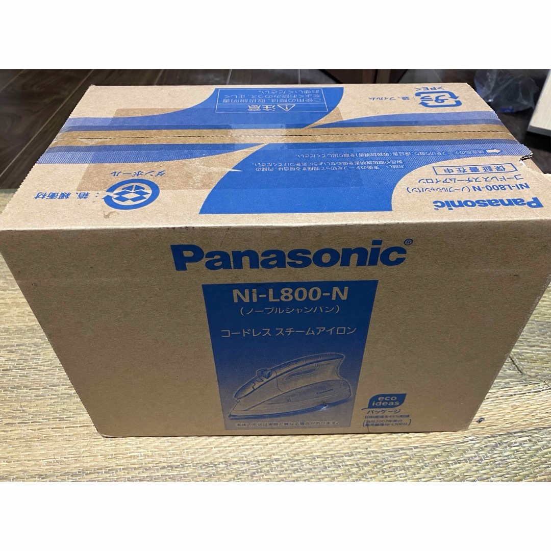 Panasonic(パナソニック)の【未使用品】Panasonic  コードレススチームアイロン スマホ/家電/カメラの生活家電(アイロン)の商品写真