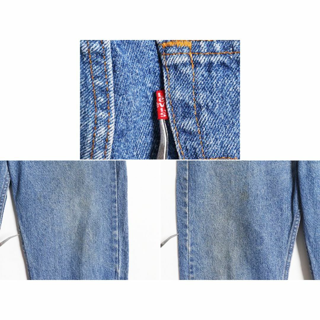 Levi's(リーバイス)の90s USA製 リーバイス 505 デニム パンツ メンズ 36 32 / オールド Levis ジーンズ ジーパン Gパン スリム ストレート アメリカ製 赤タブ メンズのパンツ(デニム/ジーンズ)の商品写真