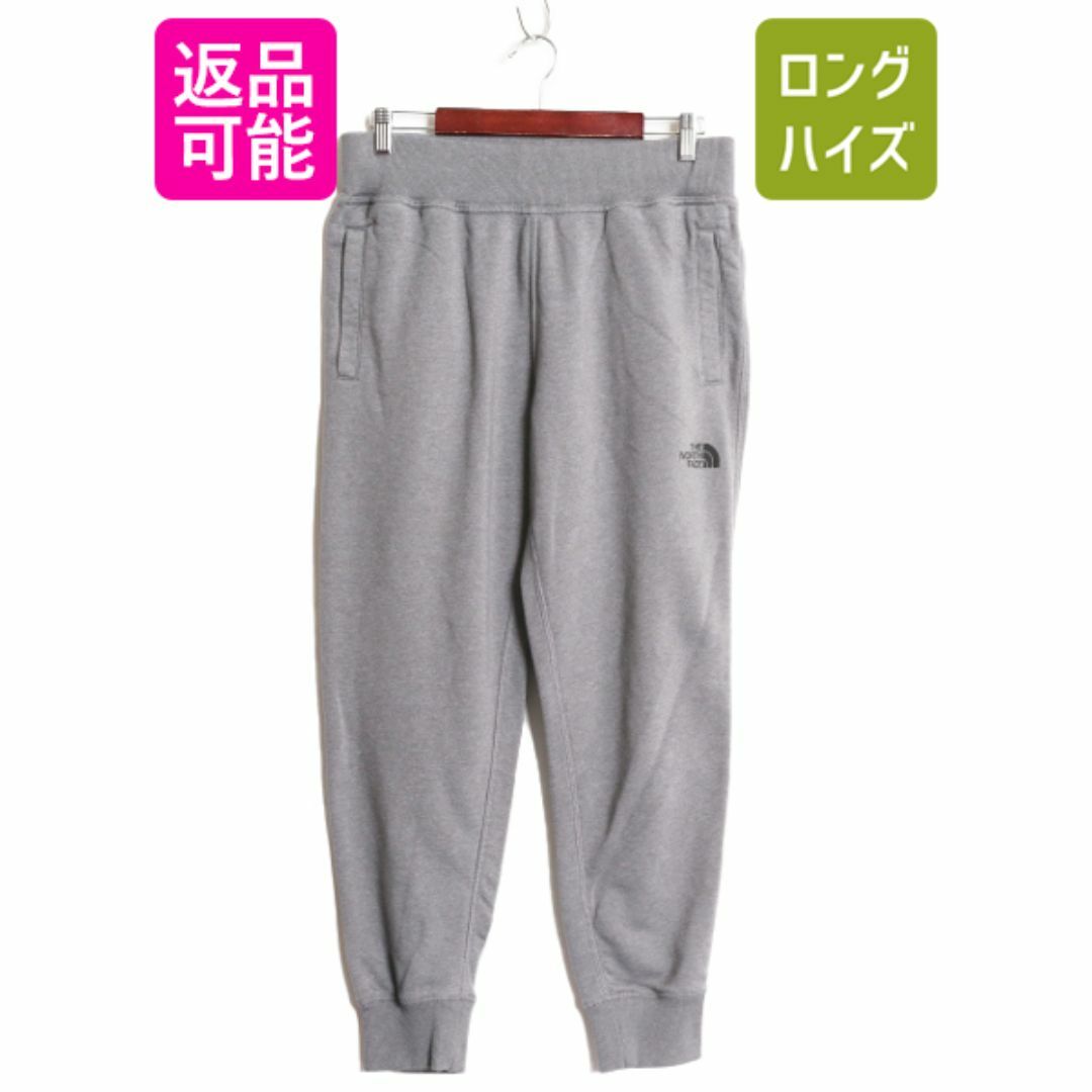 THE NORTH FACE(ザノースフェイス)のノースフェイス ポケット付き スウェット パンツ メンズ L / The North Face アウトドア 裏起毛 ワンポイント トレーナー スエット 薄手 灰 メンズのパンツ(その他)の商品写真