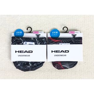 ヘッド(HEAD)のHEAD ビキニ ブリーフ ＬＬ デザイン ブラック＆レッド 2枚パッケージ無し(その他)