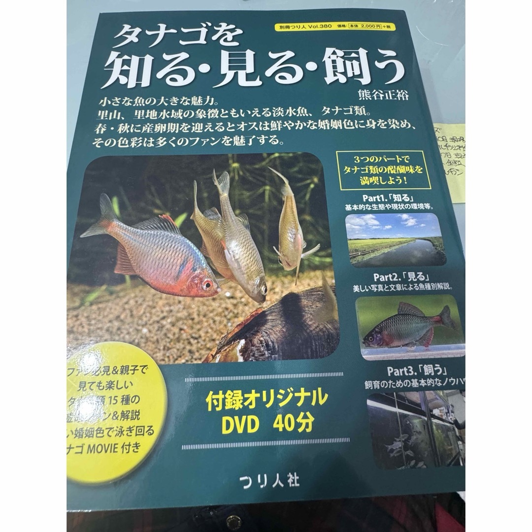 【新品】タナゴの本　4冊セット スポーツ/アウトドアのフィッシング(その他)の商品写真