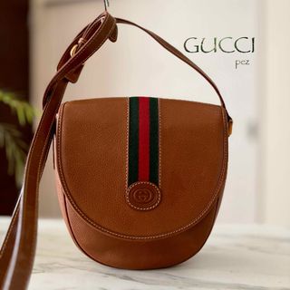 グッチ(Gucci)の超美品 GUCCI オールドグッチ シェリーライン ショルダーバッグ(ショルダーバッグ)