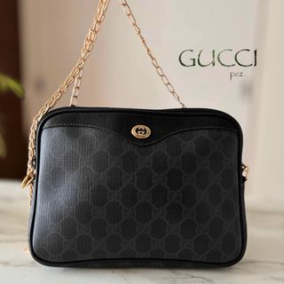 グッチ(Gucci)の超美品 GUCCI オールドグッチ レザーショルダーバッグ(ショルダーバッグ)