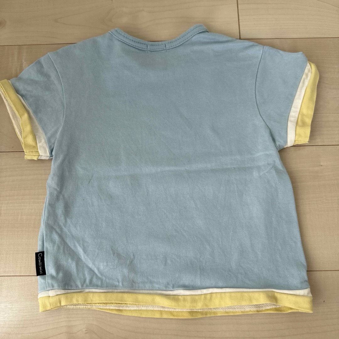 Combi mini(コンビミニ)のコンビミニ　オーバーサイズTシャツ　80 キッズ/ベビー/マタニティのベビー服(~85cm)(Ｔシャツ)の商品写真