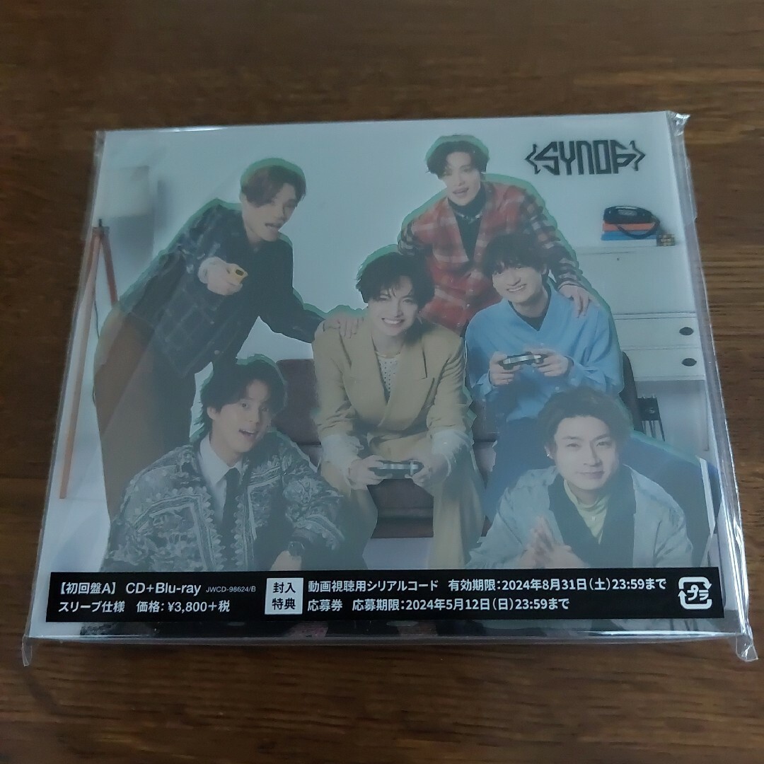 Synopsis（初回盤A／Blu-ray　Disc付） エンタメ/ホビーのCD(ポップス/ロック(邦楽))の商品写真