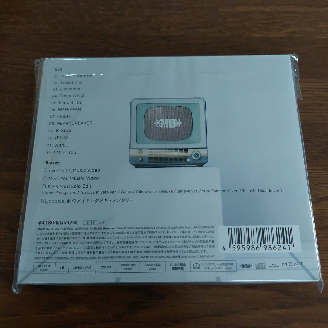 Synopsis（初回盤A／Blu-ray　Disc付） エンタメ/ホビーのCD(ポップス/ロック(邦楽))の商品写真