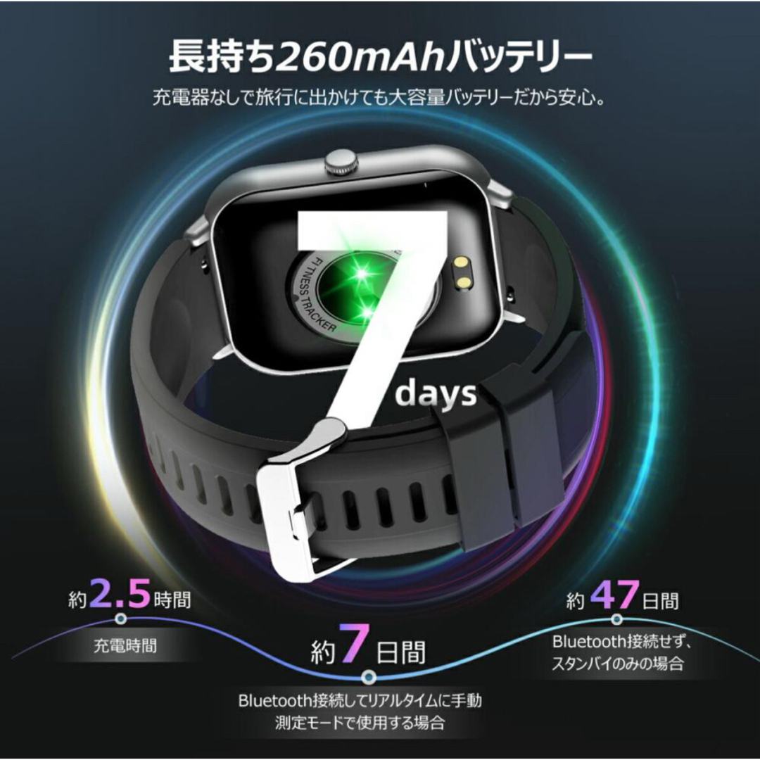 楽天1位 赤字覚悟 スマートウォッチ iphone android レディース  メンズの時計(腕時計(アナログ))の商品写真