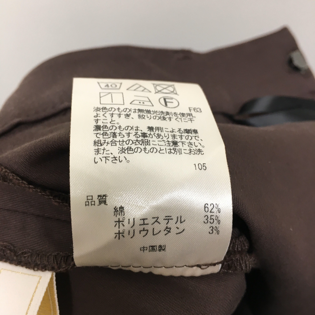 anySiS(エニィスィス)のany sis パンツ(薄手) ブラウン　※多分Mサイズ レディースのパンツ(その他)の商品写真