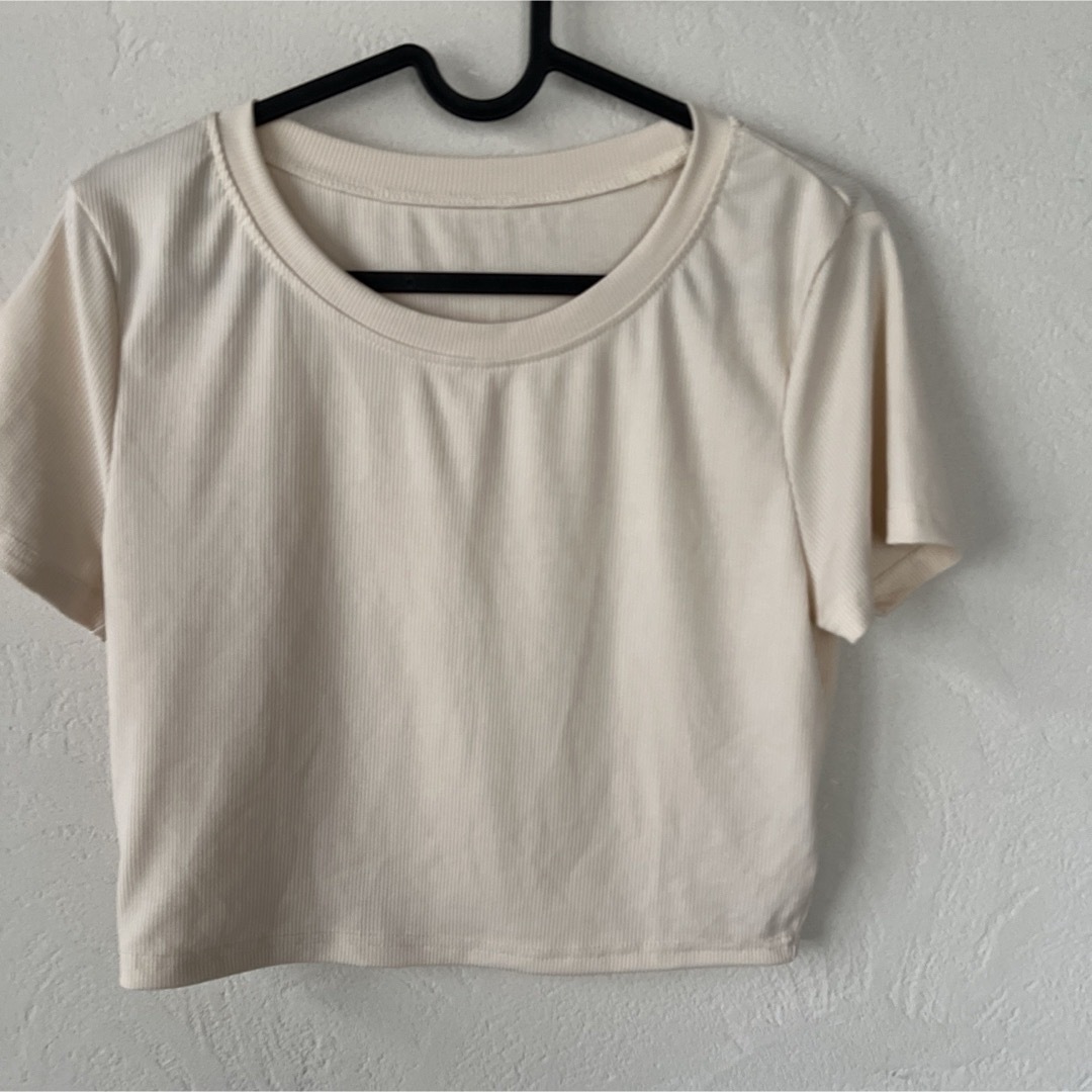 SHEIN(シーイン)のSHEIN  チビT   2枚セット レディースのトップス(Tシャツ(半袖/袖なし))の商品写真