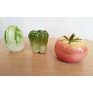 【新品】野菜の食器セット(3つ)(食器)