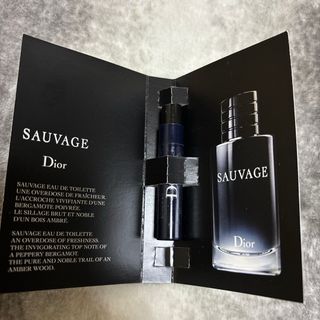 ディオール(Dior)のDior sauvage 1ml(香水(女性用))