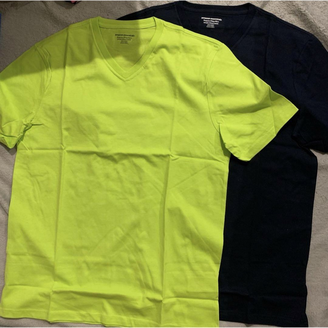 ✮［Amazon Essentials]  Tシャツ Vネック スリムフィット メンズのトップス(Tシャツ/カットソー(半袖/袖なし))の商品写真