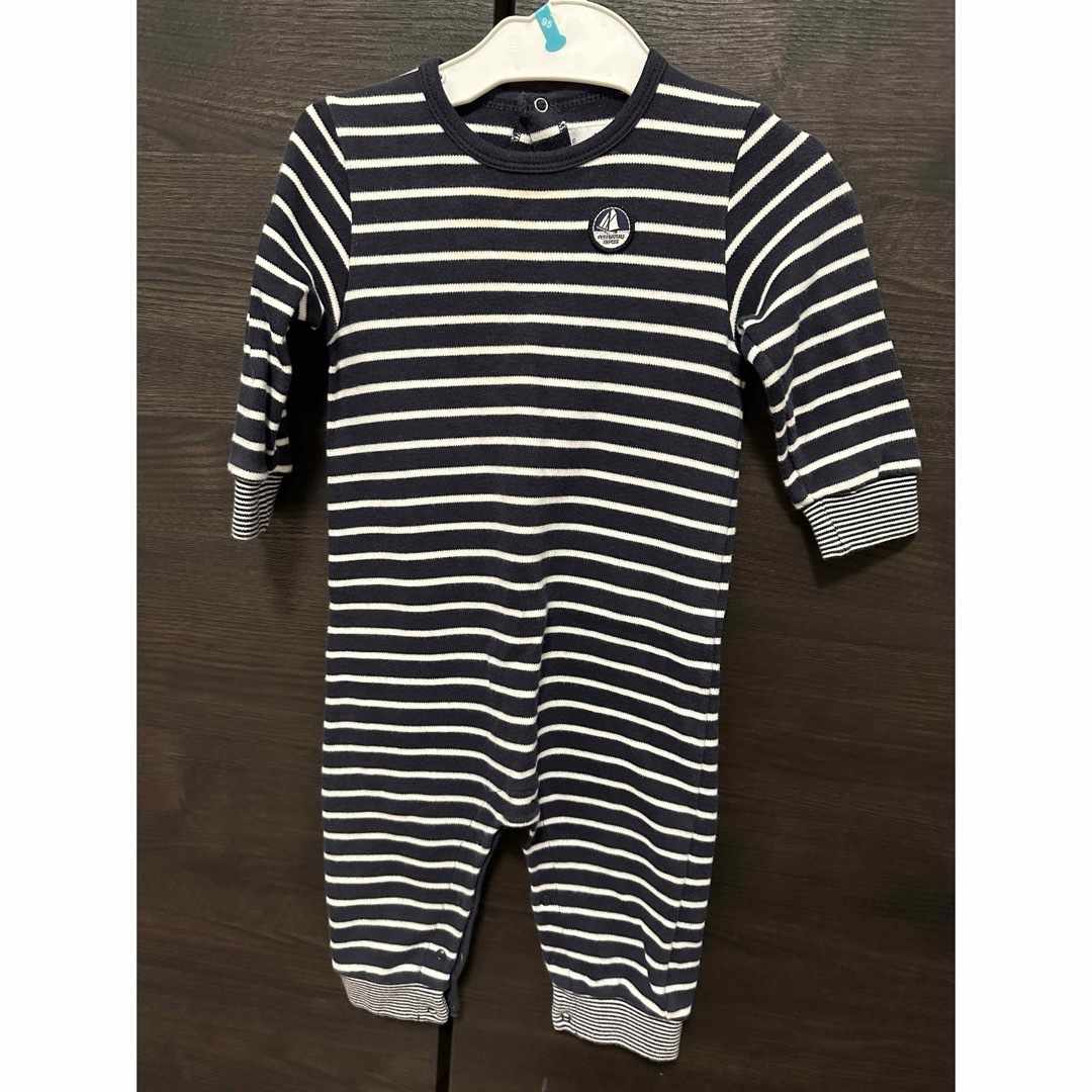 PETIT BATEAU(プチバトー)のプチバトー　ロンパース キッズ/ベビー/マタニティのベビー服(~85cm)(ロンパース)の商品写真