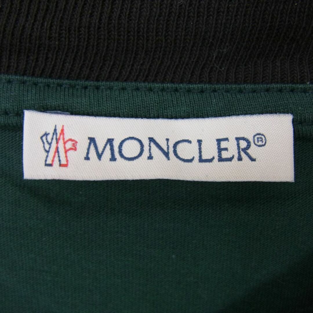 MONCLER(モンクレール)のMONCLER モンクレール 22AW H209U8D00003 M2350 × FRAGMENT フラグメント RAGLAN T-SHIRT ラグラン カットソー 長袖 Tシャツ グリーン系 M【美品】【中古】 メンズのトップス(シャツ)の商品写真