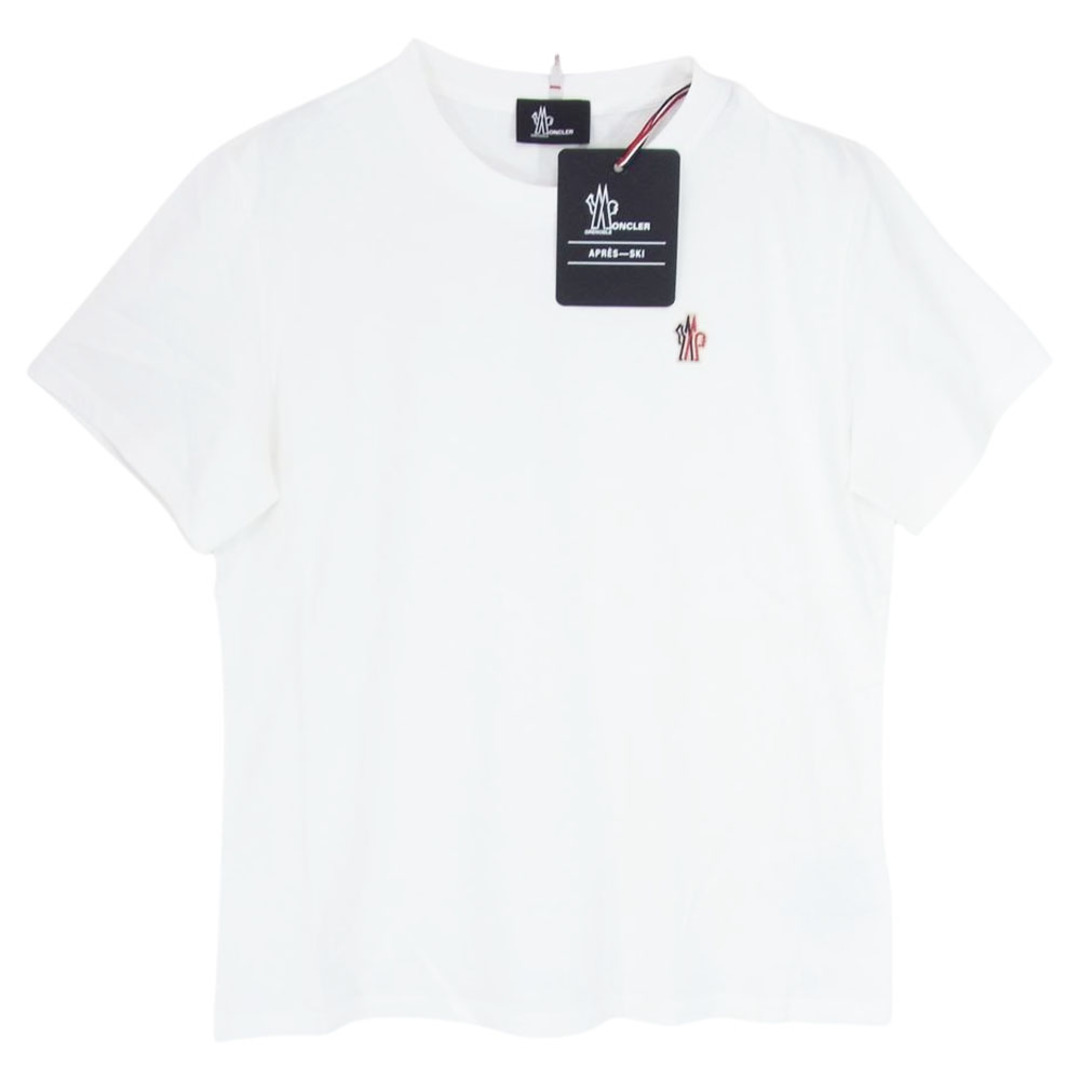 MONCLER(モンクレール)のMONCLER モンクレール H209P8C00004 829FB T-SHIRT MANICA CORTA hann ワッペン付 半袖 TEE Tシャツ ホワイト系 L【新古品】【未使用】【中古】 メンズのトップス(シャツ)の商品写真