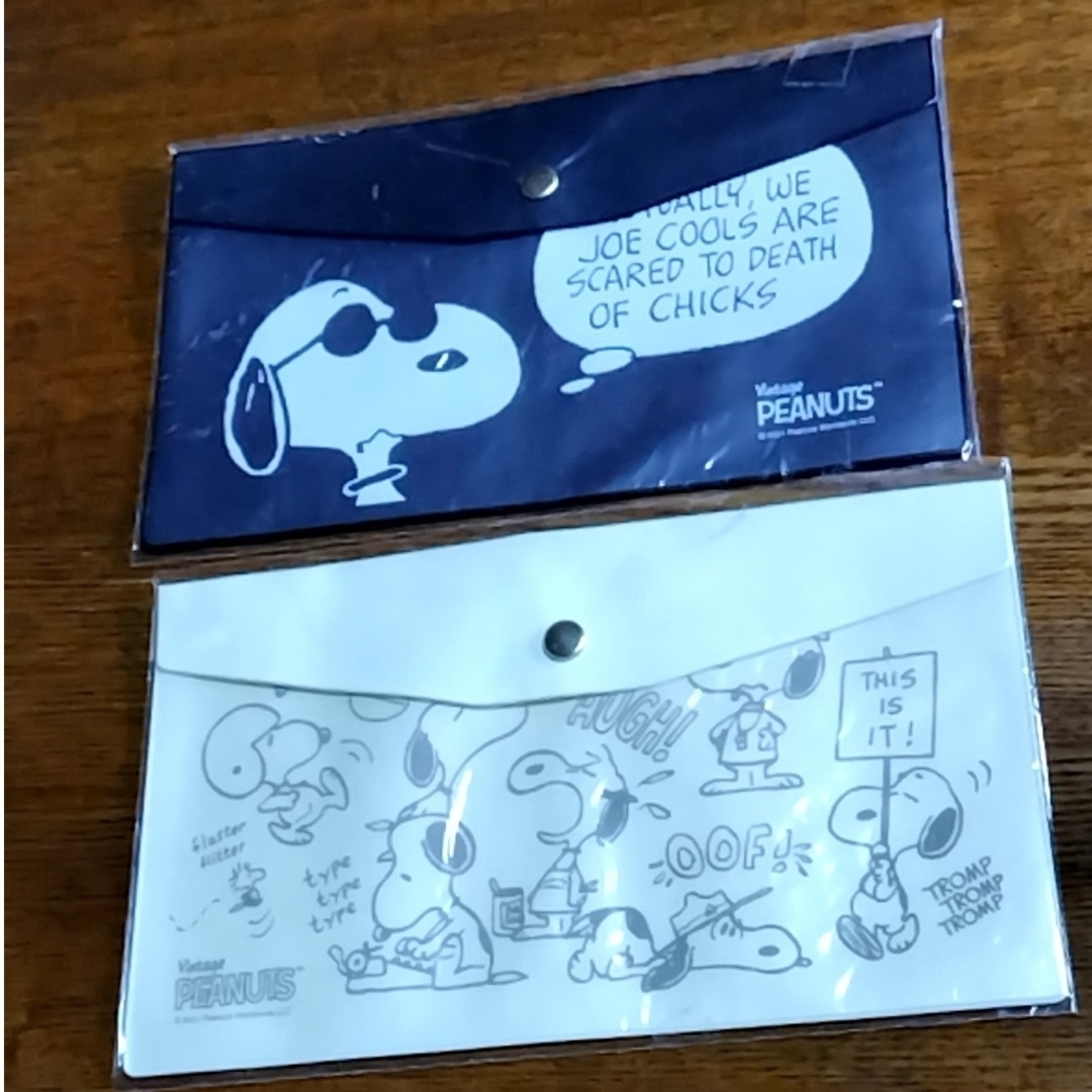 PEANUTS(ピーナッツ)のスヌーピー マスクケース 2枚 エンタメ/ホビーのおもちゃ/ぬいぐるみ(キャラクターグッズ)の商品写真