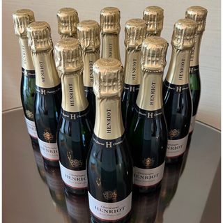 モエエシャンドン(MOËT & CHANDON)のアンリオ ブリュット スーヴェラン  375ml ハーフ　12本セット。(シャンパン/スパークリングワイン)