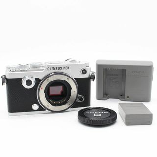 オリンパス(OLYMPUS)の★極上品★OLYMPUS PEN-F ボディ シルバー ショット数76回(ミラーレス一眼)