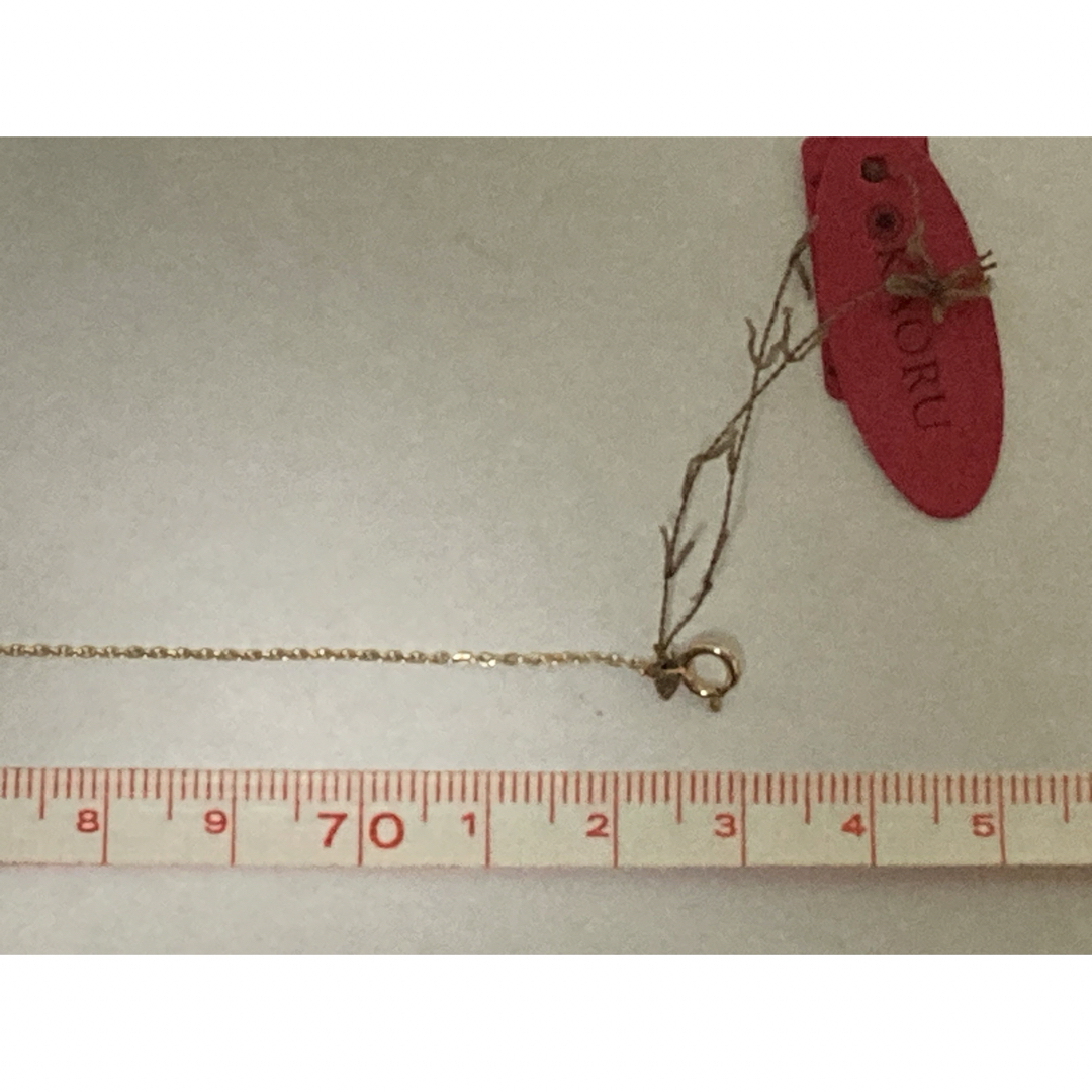 KAORU(カオル)の新品　カオル　kaoru うさぎ　ウサギ　ダイヤ　ロングネックレス　k10 PG レディースのアクセサリー(ネックレス)の商品写真