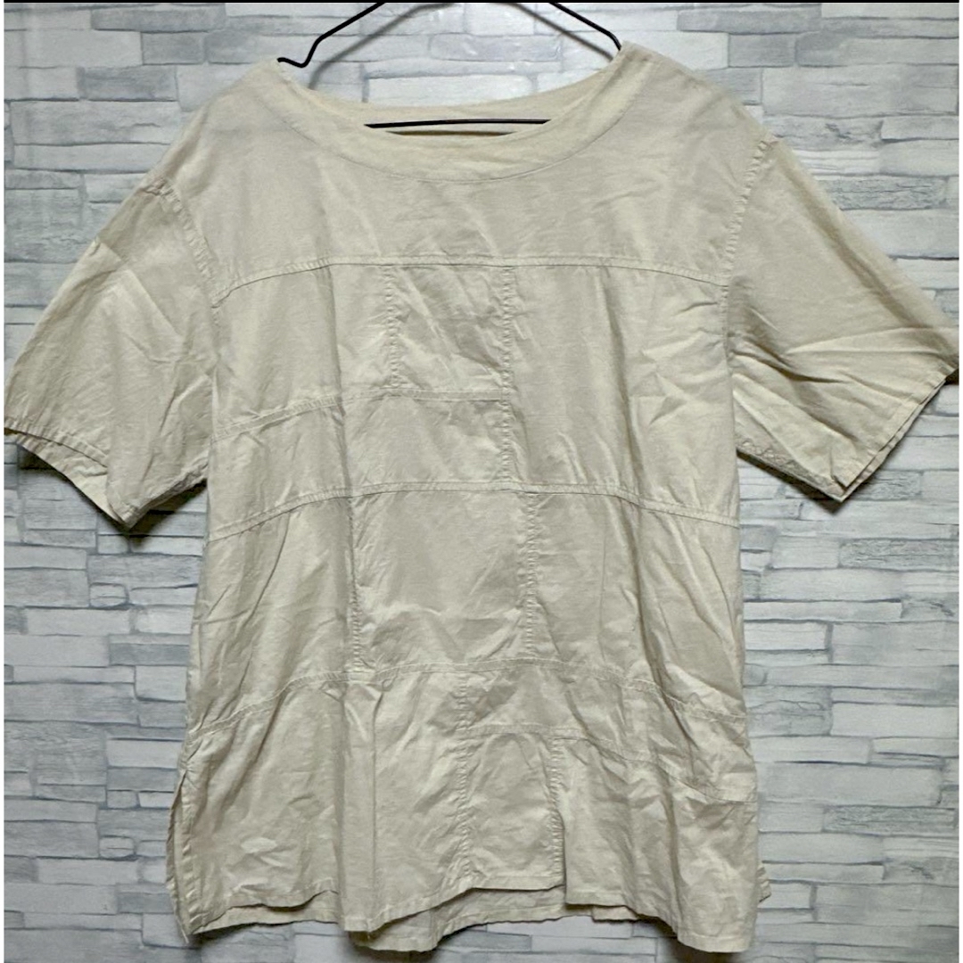 HAI ハイ セットアップ 半袖 Tシャツ スカートベージュ M レディースのスカート(ロングスカート)の商品写真