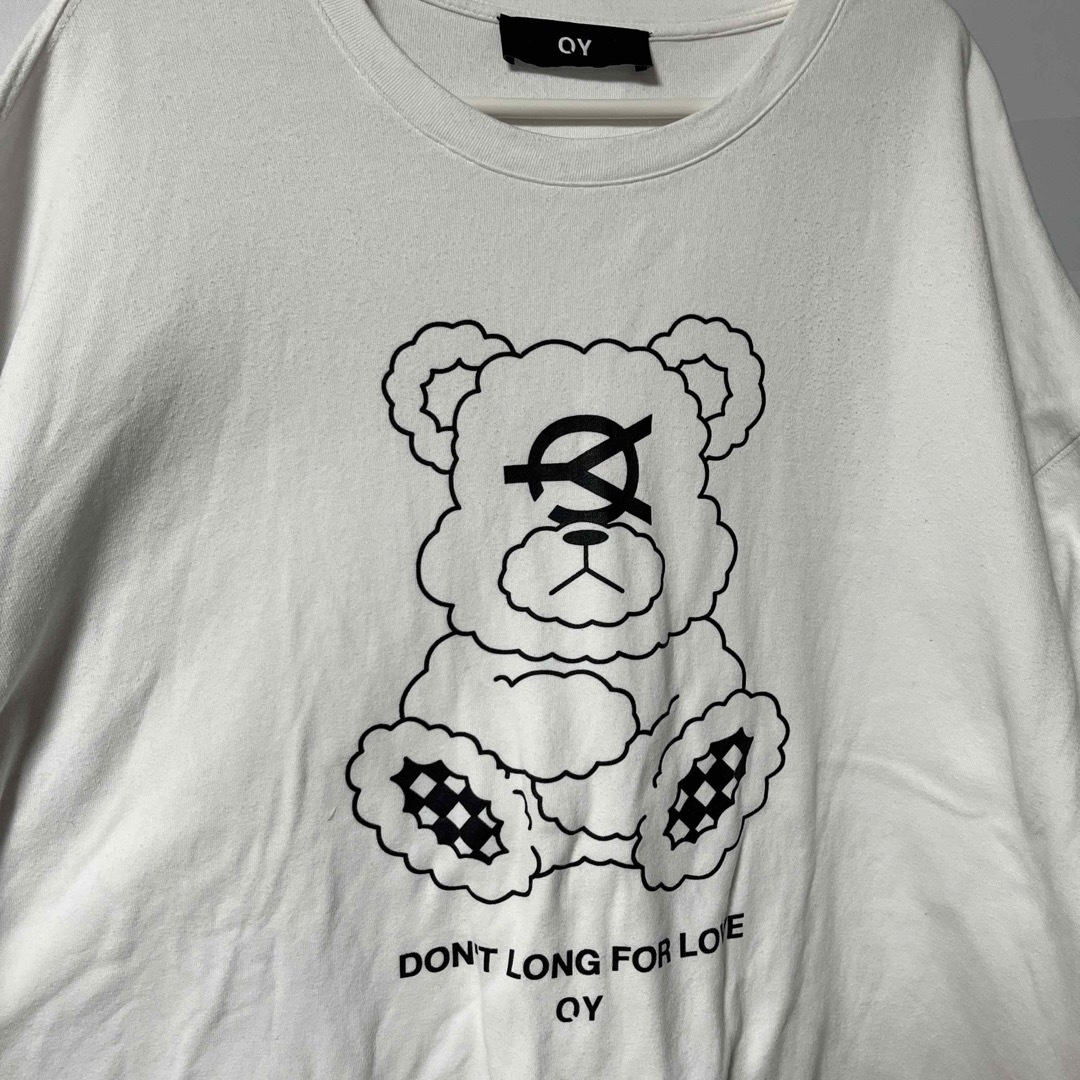 OY - OY オーワイ くま BIG Tシャツ ホワイトの通販 by rin OY - OY オーワイ くま BIG Tシャツ ホワイトの通販 by rin