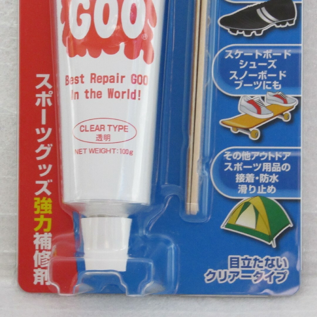 スポーツグー　クリア(透明)タイプ★新品未開封★SPORTS GOO 100g メンズの靴/シューズ(その他)の商品写真