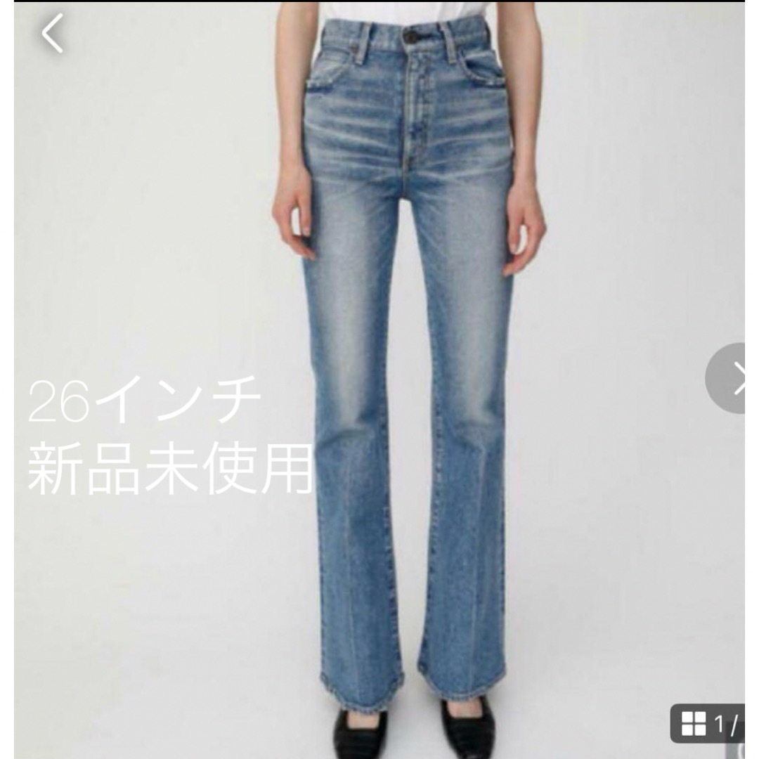 moussy(マウジー)のmoussy mvsフレア 26インチ レディースのパンツ(デニム/ジーンズ)の商品写真