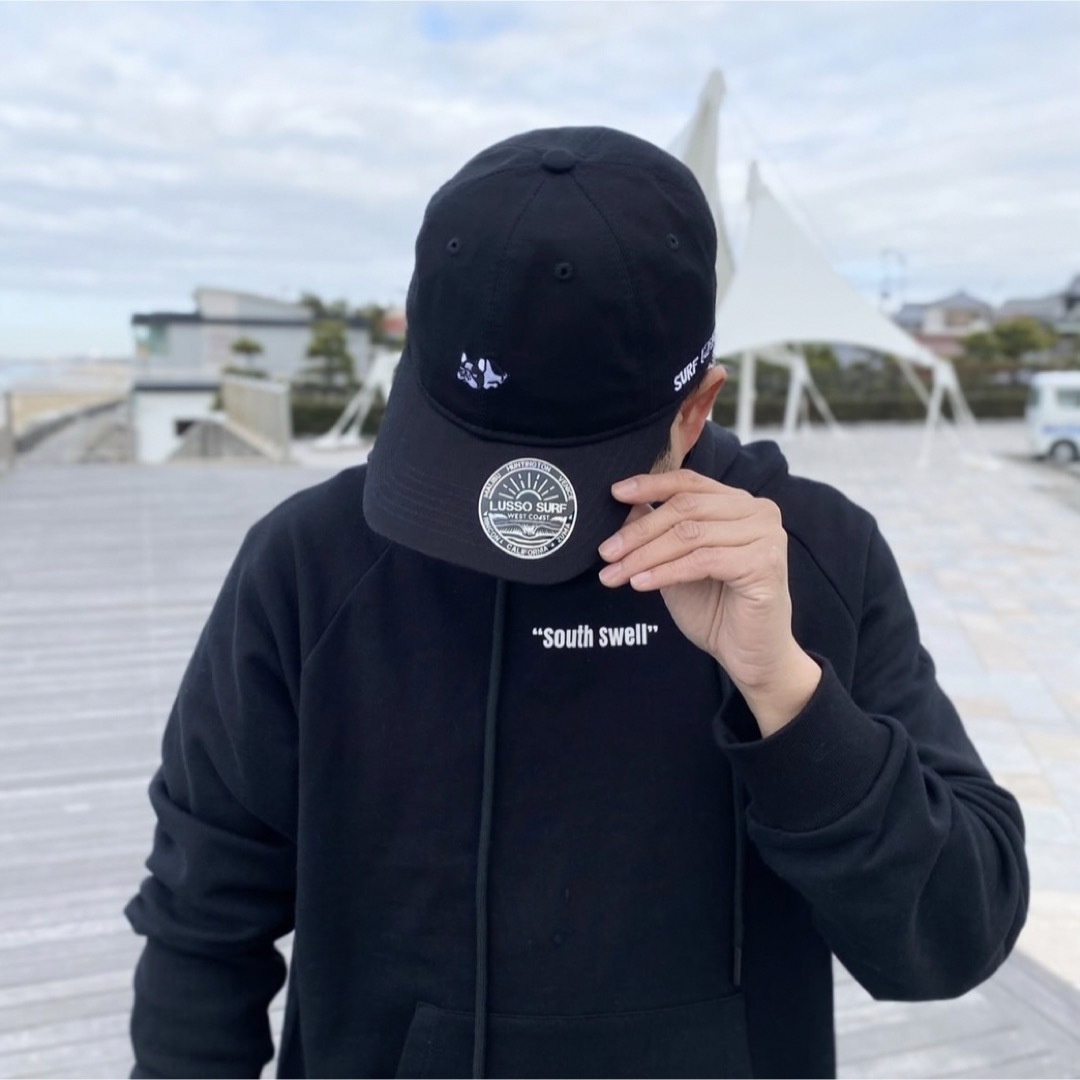 NEW ERA(ニューエラー)の正規品☆LUSSO SURF サーフドッグキャップ　帽子　ブラック　RVCA レディースの帽子(キャップ)の商品写真