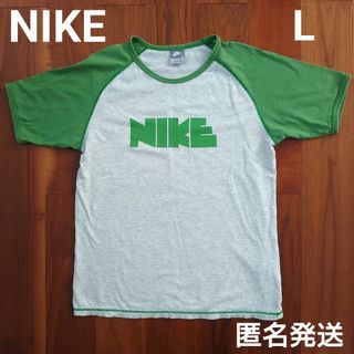 ナイキ(NIKE)のNIKE Tシャツ 半袖 Lサイズ ゴツナイキ ラグラン(Tシャツ/カットソー(半袖/袖なし))