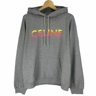 celine - CELINE 22AW グラデーション ロゴ プリント プルオーバー XL 