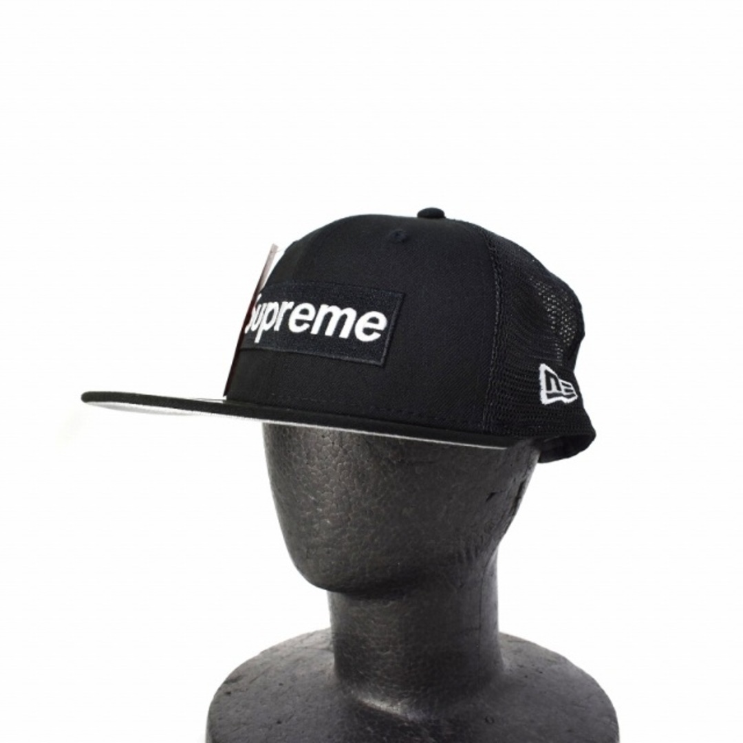 Supreme(シュプリーム)のSUPREME × New Era Box Logo Mesh キャップ 黒 メンズの帽子(キャップ)の商品写真