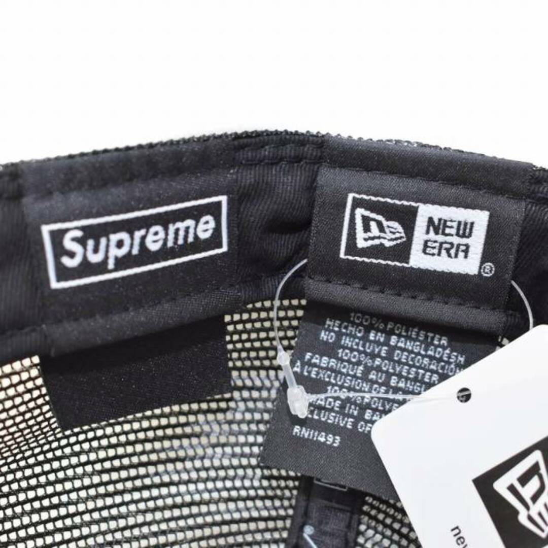 Supreme(シュプリーム)のSUPREME × New Era Box Logo Mesh キャップ 黒 メンズの帽子(キャップ)の商品写真