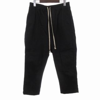 Rick Owens - リックオウエンス タグ付き パンツ クロップド 黒 IT42 L位