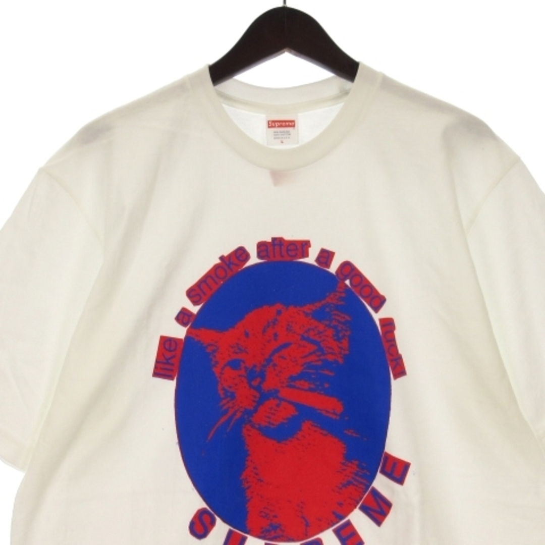 Supreme(シュプリーム)のシュプリーム 半タグ付き 23SS Tシャツ 半袖 USA製 ホワイト L メンズのトップス(Tシャツ/カットソー(半袖/袖なし))の商品写真