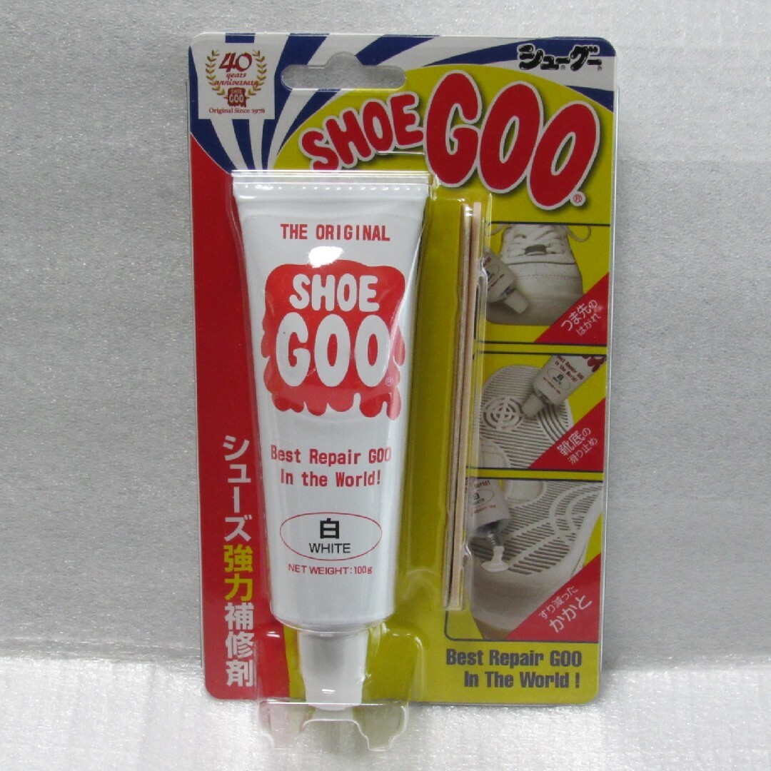 シューグー　白色(ホワイト)★新品未開封★SHOE GOO 100g メンズの靴/シューズ(その他)の商品写真