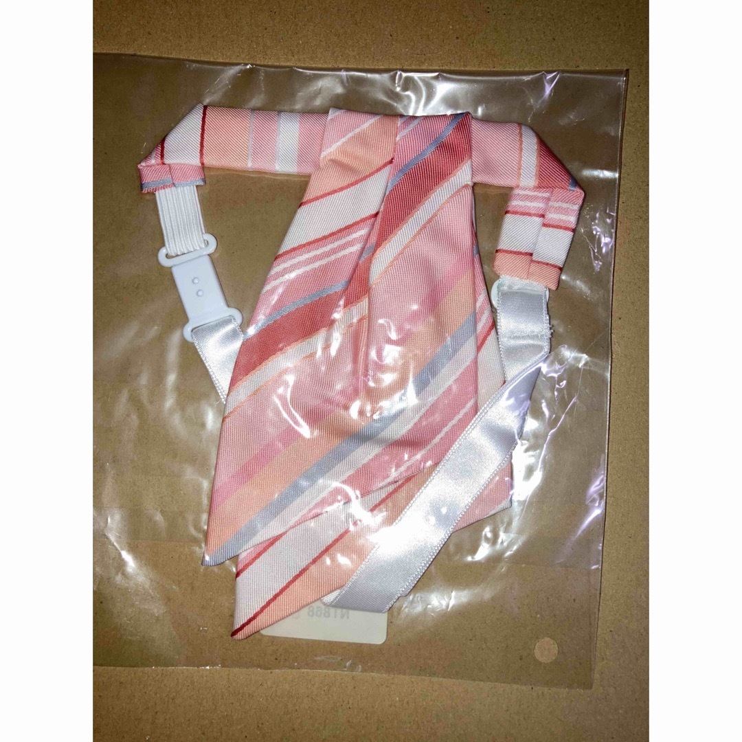 桃 ネクタイ レディースのファッション小物(ネクタイ)の商品写真