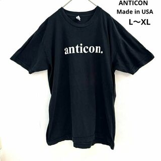 バンドT　ANTICON アンチコン Tシャツ  蟻 Made in USA L(Tシャツ/カットソー(半袖/袖なし))