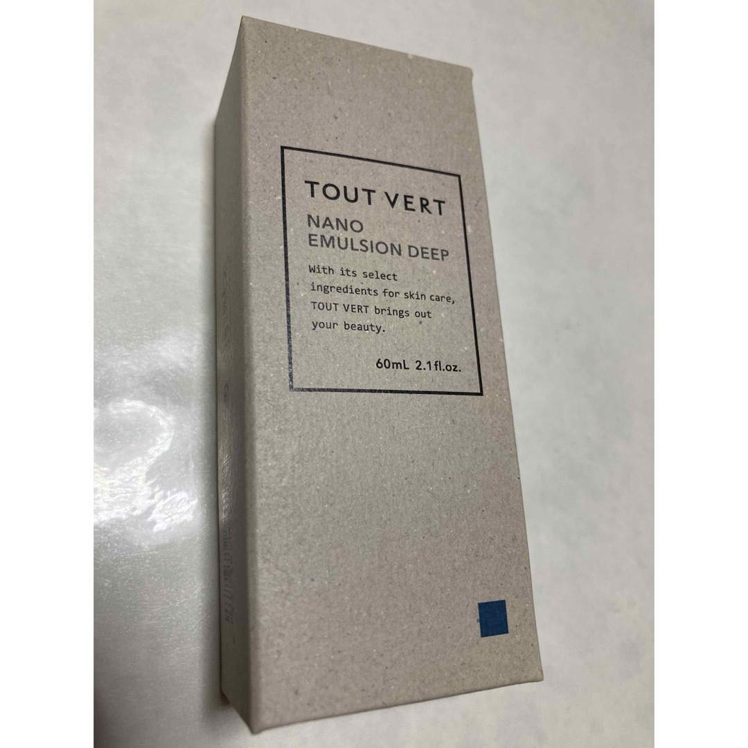 TOUT VERT(トゥヴェール)の60ml トゥヴェール ナノエマルジョンディープ 1個 メンズのメンズ その他(その他)の商品写真